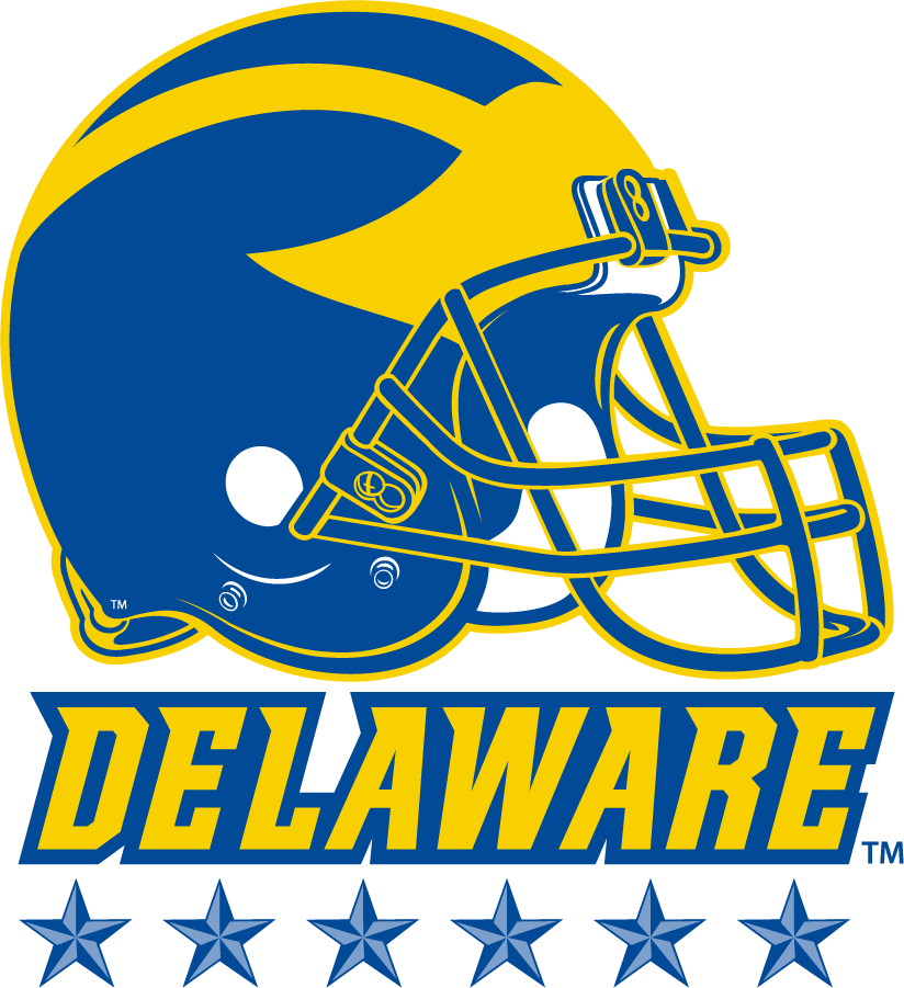 Delaware Blue Hens 2016-2018 Helmet Logo diy iron on heat transfer